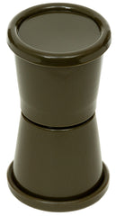 Set Shaker Condimente 2 piese Oliv FoxOutdoor - Polipropilenă, 6.6x3.5cm