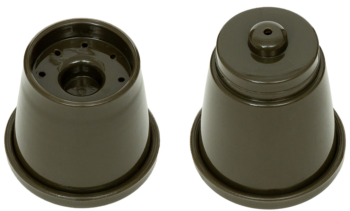 Set Shaker Condimente 2 piese Oliv FoxOutdoor - Polipropilenă, 6.6x3.5cm