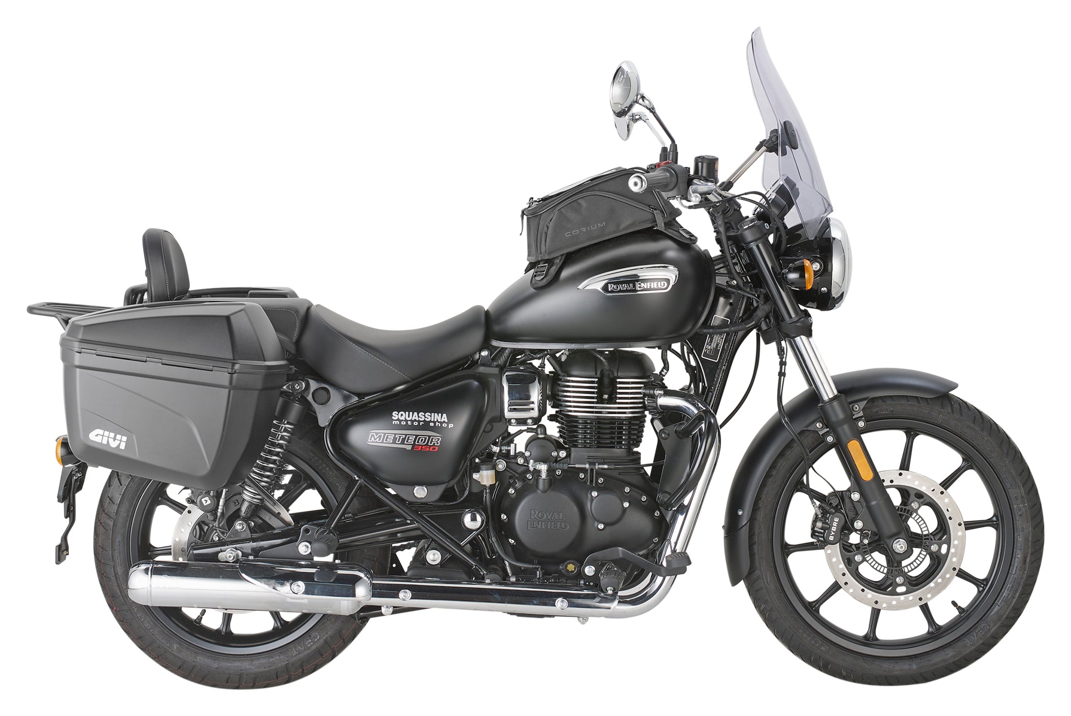 Set Sidecase GIVI E22 Cruiser Monokey - 22L, 5kg/cufăr