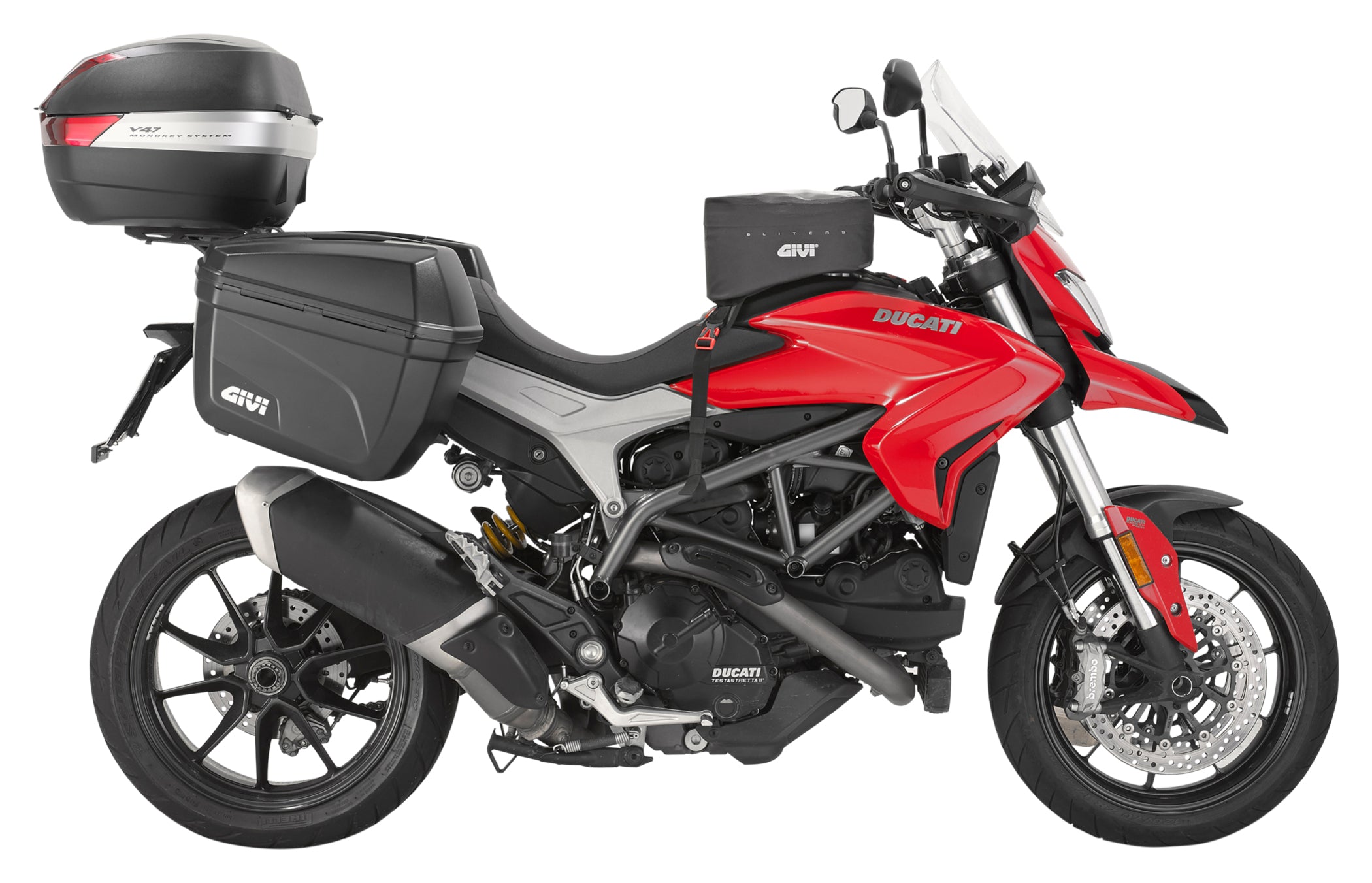 Set Sidecase GIVI E22 Cruiser Monokey - 22L, 5kg/cufăr