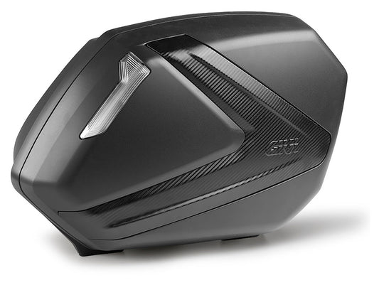 Set Sidecase V37 Carbon Optic GIVI - 37L, Monokey Side