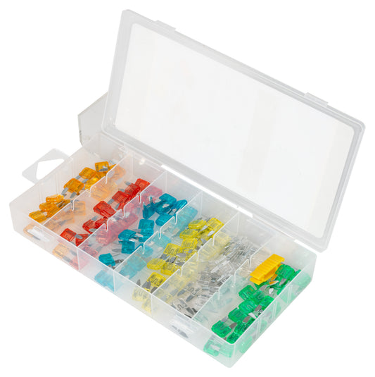 Set Siguranțe Auto Mini 120 buc. Craft-Meyer - Asortiment Complet