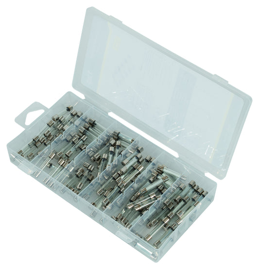 Set Siguranțe Sticlă 32mm Craft-Meyer - 120 buc, 5-30A