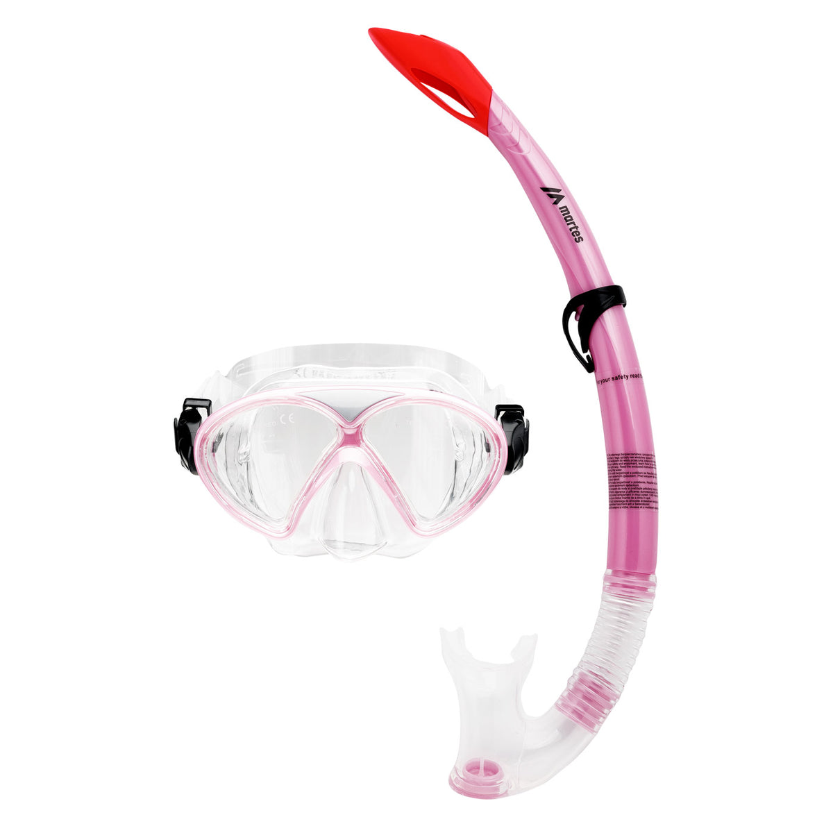 Set Snorkeling Copii RAMIL JR MARTES - Ochelari Sticlă Călită, Anti-Stropi - 1
