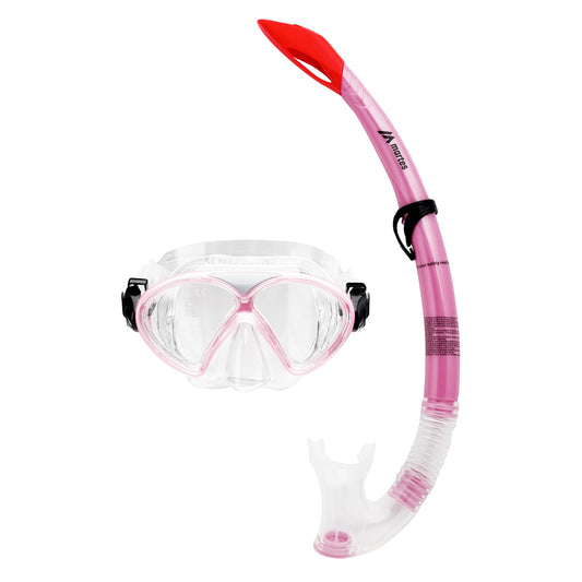 Set Snorkeling Copii RAMIL JR MARTES - Ochelari Sticlă Călită, Anti-Stropi - 1