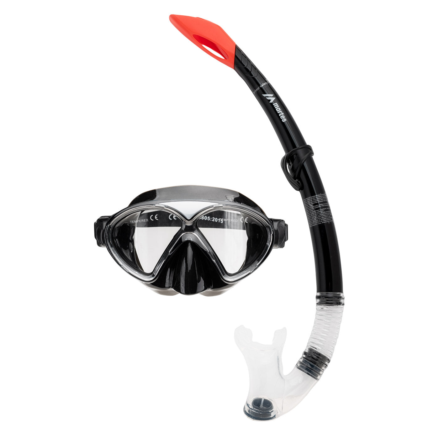 Set Snorkeling Copii RAMIL JR SET Martes - Sticlă Temperată, Anti-stropi - 1