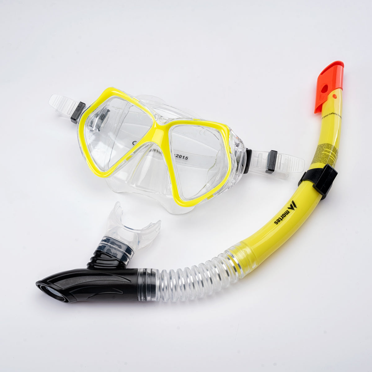Set Snorkeling Marili Martes - Vizor Tempered Glass, Valvă Purjare - 1