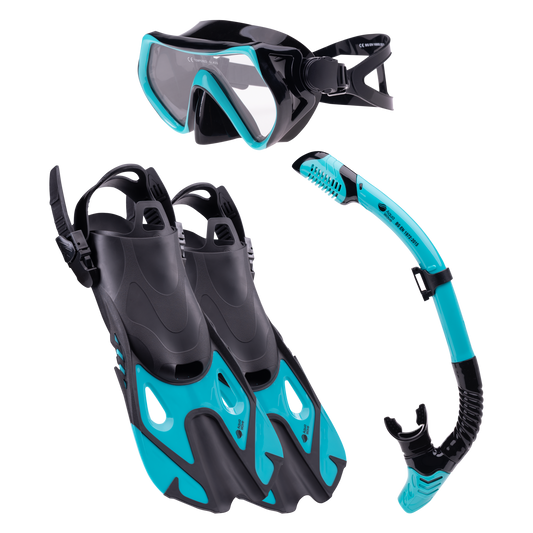Set Snorkeling NELTA AQUAWAVE - Claritate & Confort Subacvatic - 1