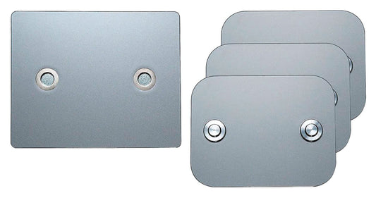 Set Suport Magnetic Număr Înmatriculare TEICO - 3 Motociclete