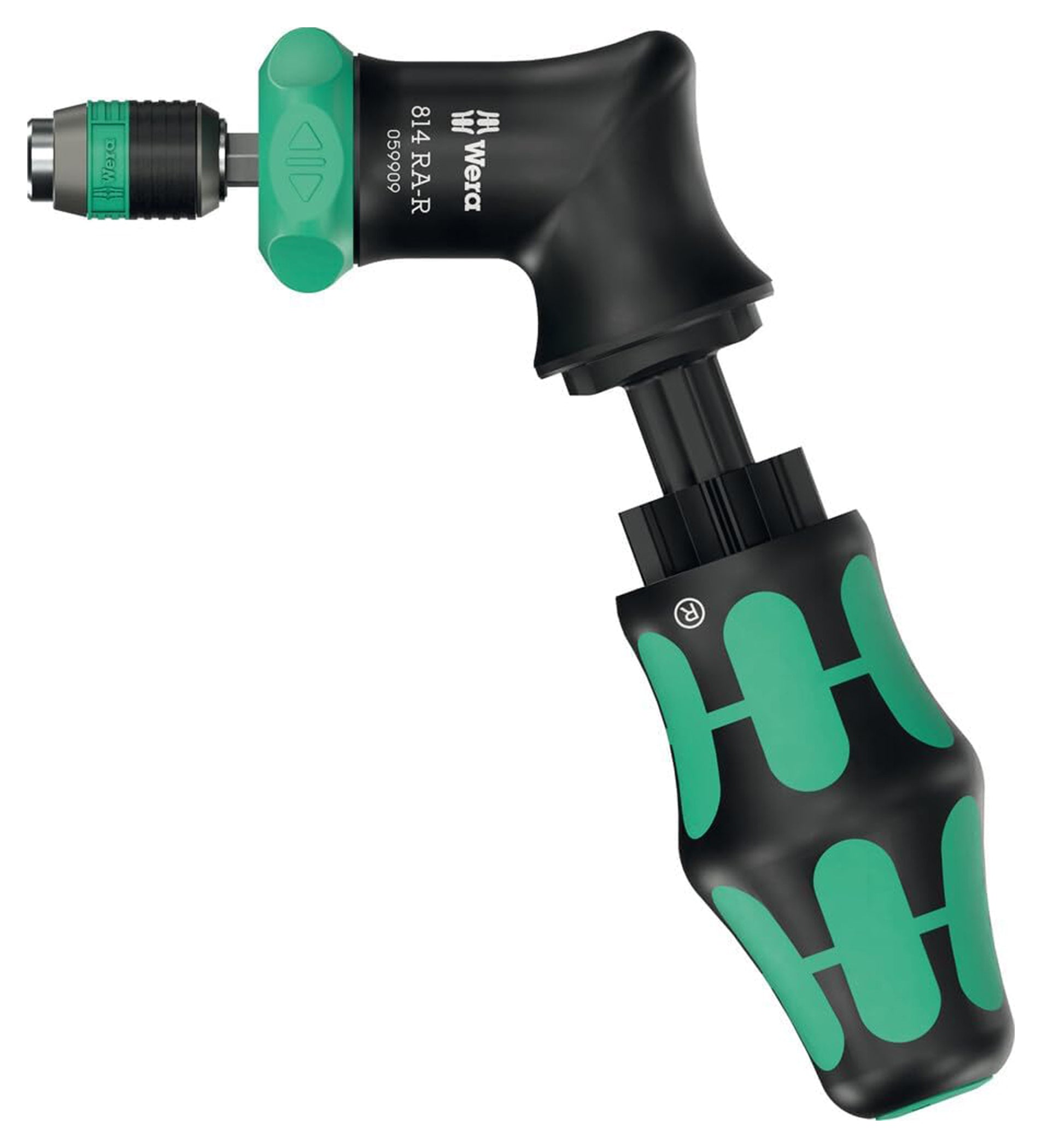 Set Șurubelniță cu Clichet Kraftform Kompakt Pistol RA-R 2 Wera - Rapidaptor, BiTorsion
