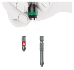 Set Șurubelniță cu Clichet Kraftform Kompakt Pistol RA-R 2 Wera - Rapidaptor, BiTorsion