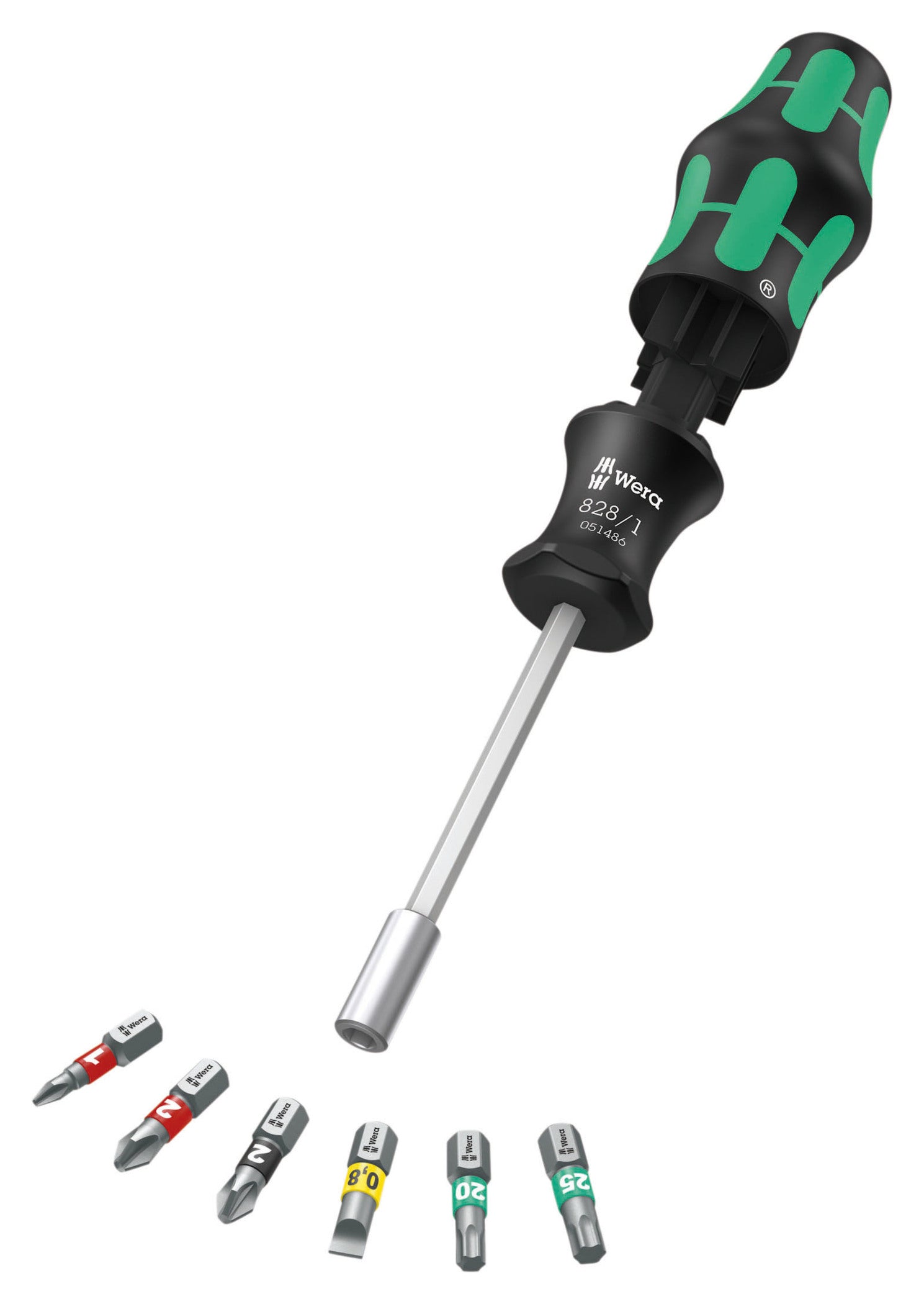 Set Șurubelnițe Compacte Kraftform Kompakt 27 Wera - 7 piese, magnetice