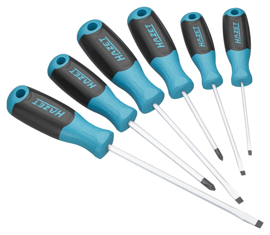 Set Șurubelnițe Hazet 811 - 6 Piese, Anti-Rostogolire, Grip Premium