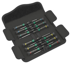 Set Șurubelnițe Precizie Kraftform Micro Wera - 12 piese, Electronice