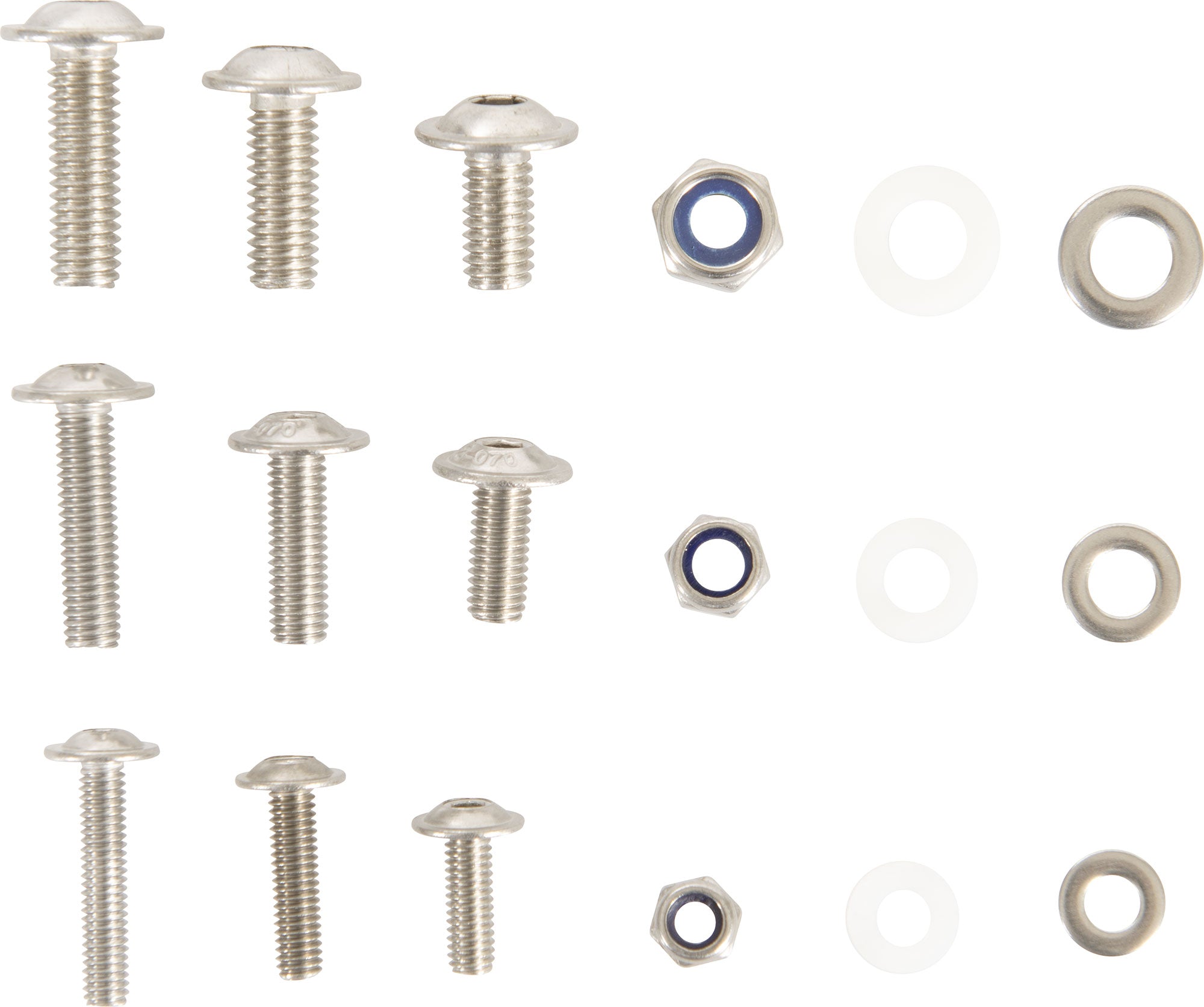 Set Șuruburi Carenaj Louis - 180 Piese, Inox, Universal