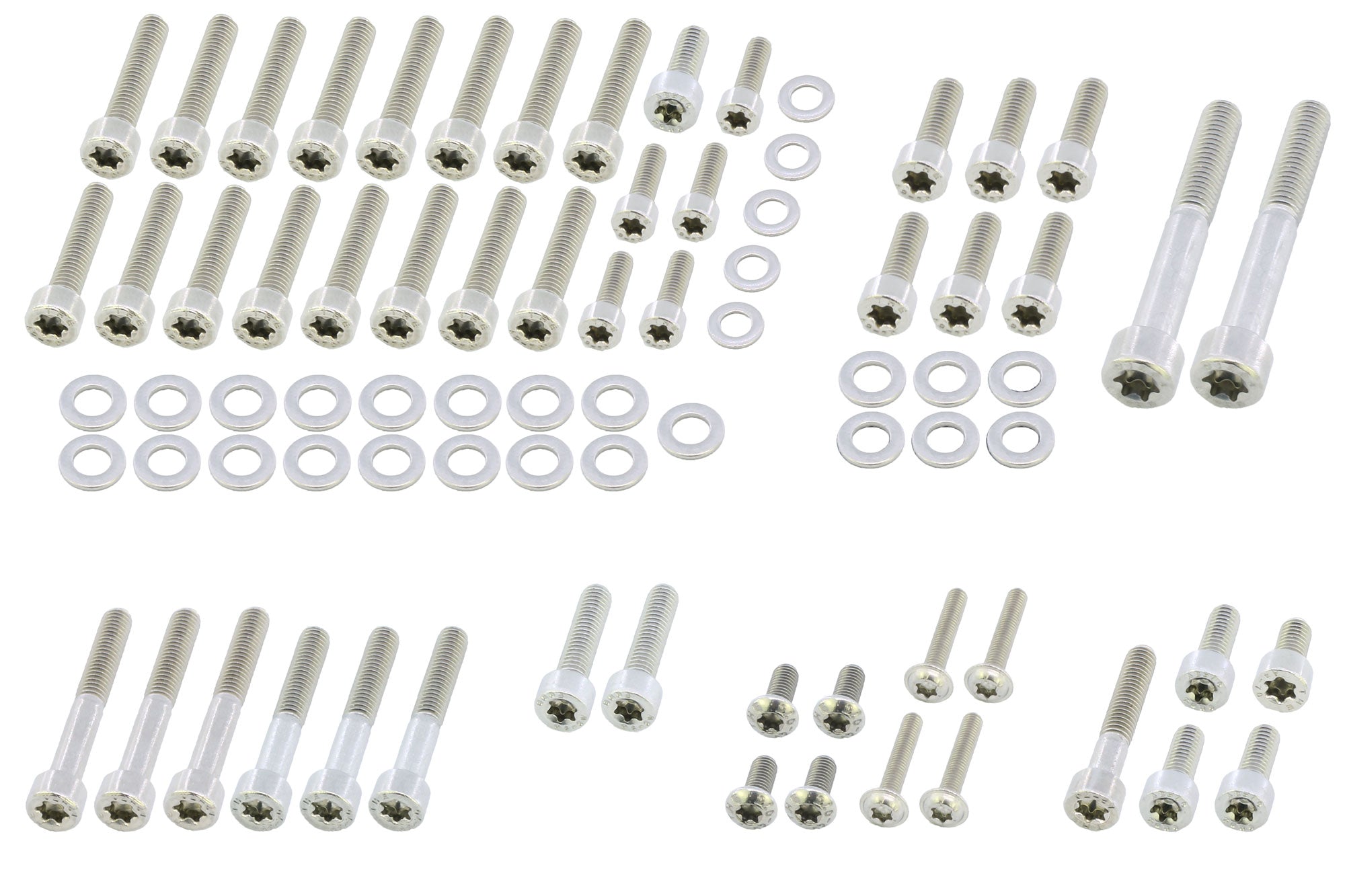 Set Șuruburi Inox BMW R1200 Modele - Anti-Coroziune