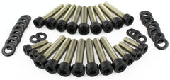 Set Șuruburi Motor BMW R1200 Modele - Negru Mat, Inox A2-70