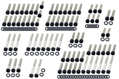 Set Șuruburi Motor Negre Louis pentru Harley-Davidson V-Rod 02-16