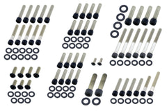 Set Șuruburi Negre HD Touring/FXR Louis - Inox Mat Anti-Coroziune