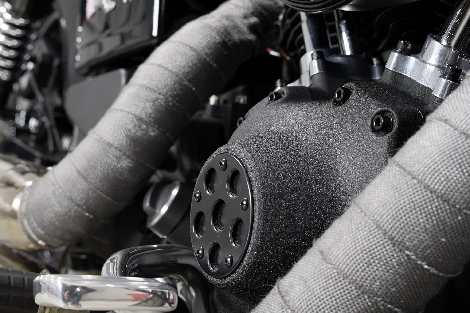 Set Șuruburi Negre HD Touring/FXR Louis - Inox Mat Anti-Coroziune