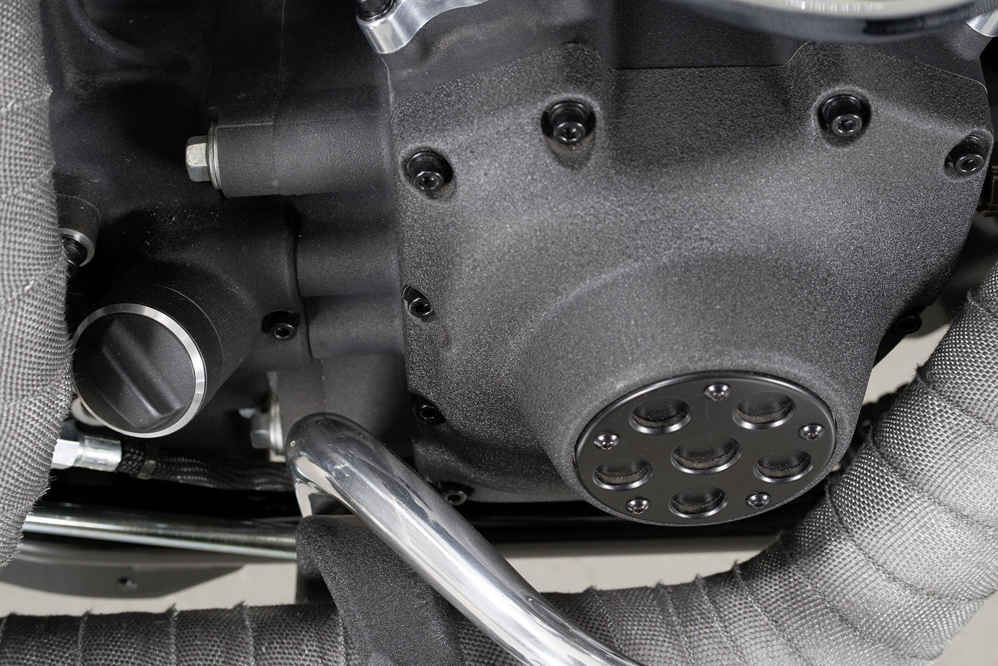 Set Șuruburi Negre HD Touring/FXR Louis - Inox Mat Anti-Coroziune