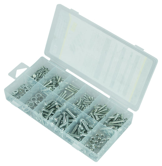 Set Șuruburi, Piulițe, Șaibe Craft-Meyer - 347 Piese Universal