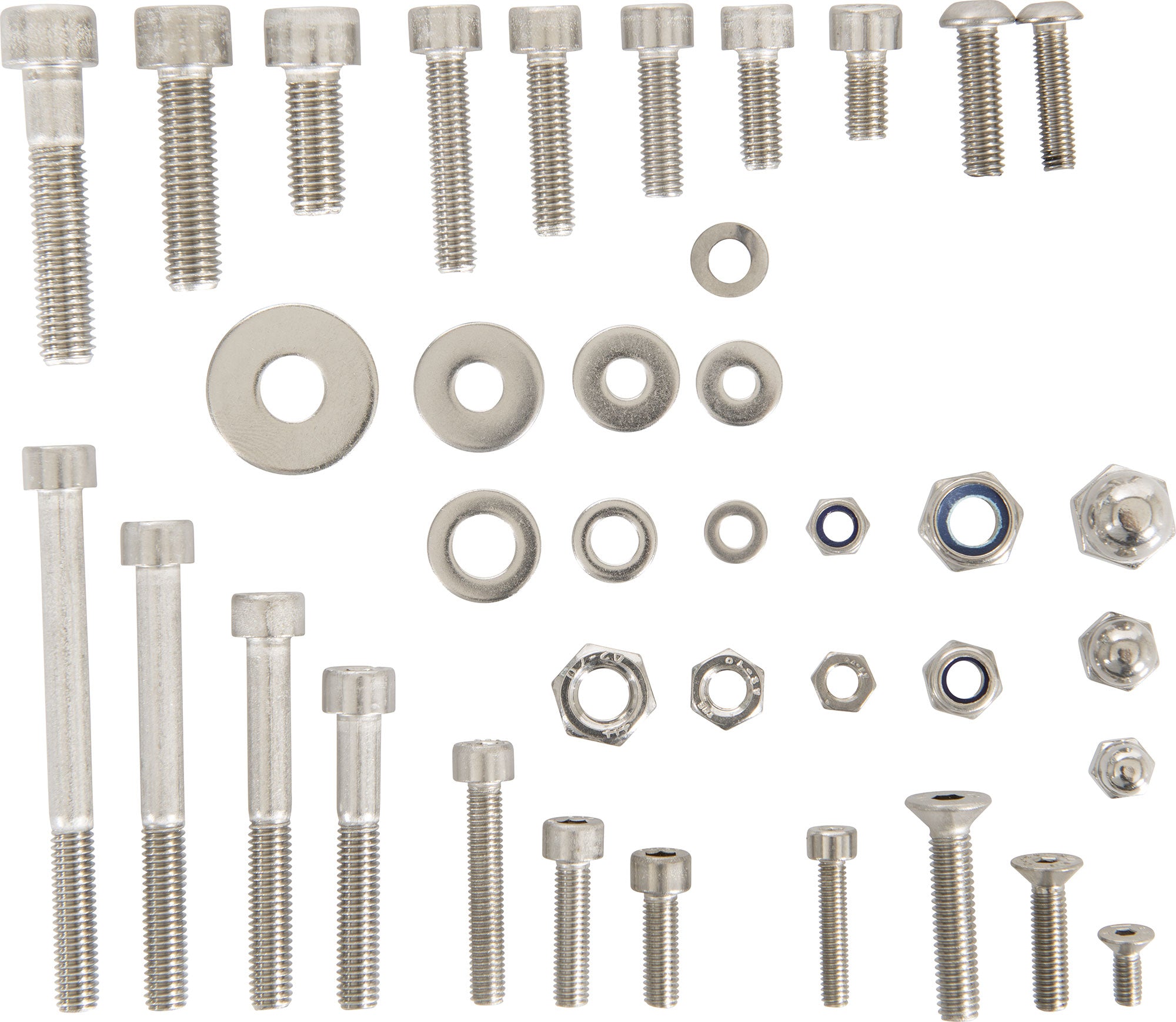 Set Șuruburi și Piulițe Inox Louis - Asortiment Complet Moto