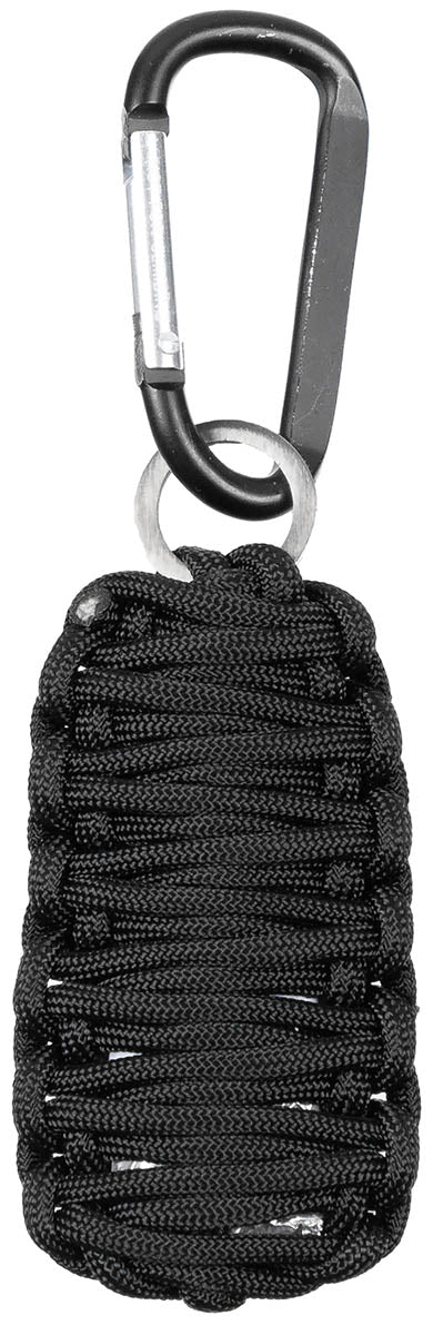 Set Survival Parachute Cord Negru MFH - Cu Paracord, Amnar Inclus