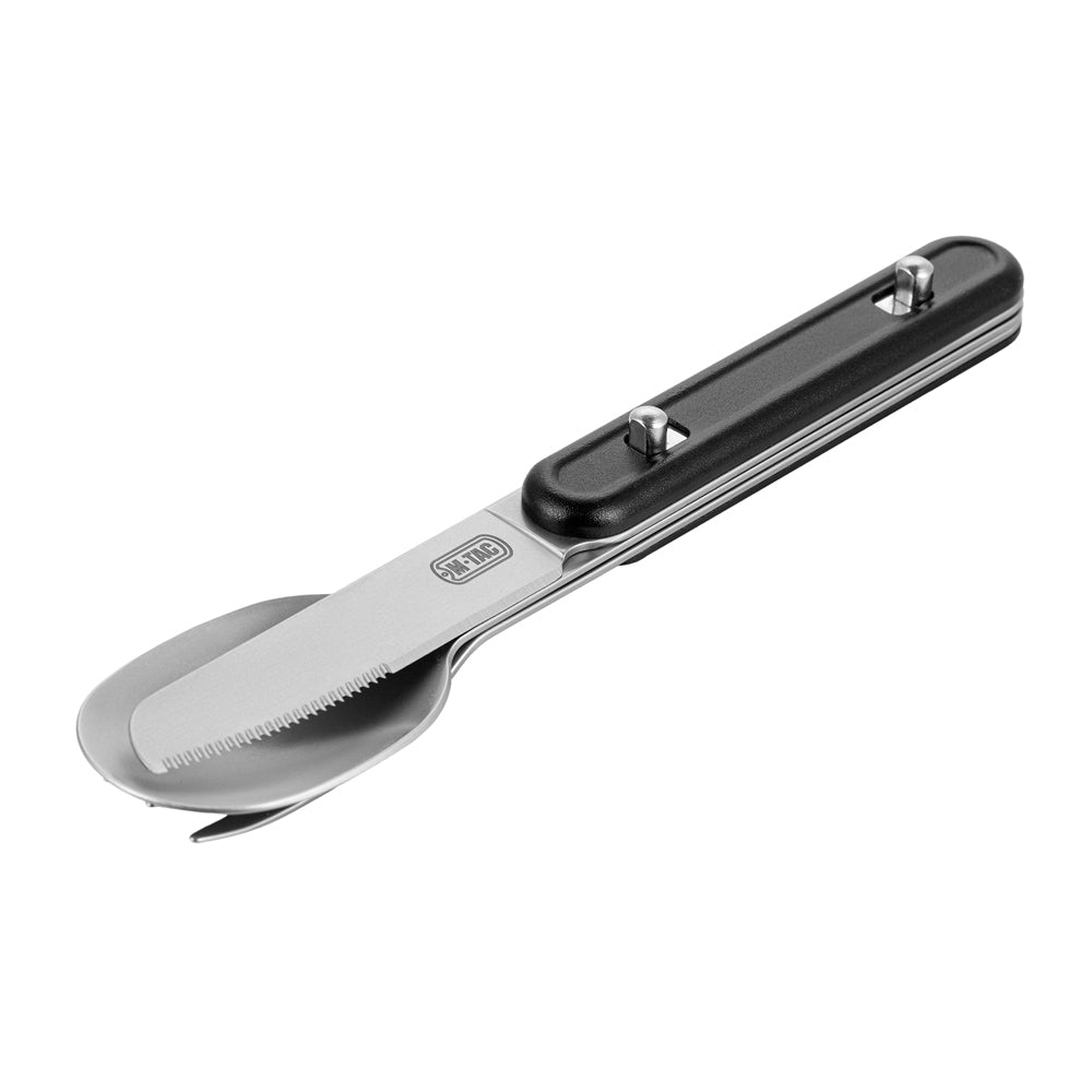 Set Tacâmuri Detașabile M-Tac, 3 Piese Oțel – Negru/Inox