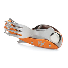 Set Tacâmuri Pliabile M-Tac - Portocaliu, Compact și Funcțional