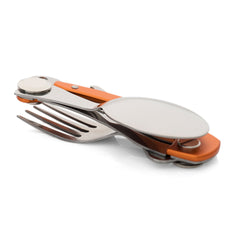 Set Tacâmuri Pliabile M-Tac - Portocaliu, Compact și Funcțional