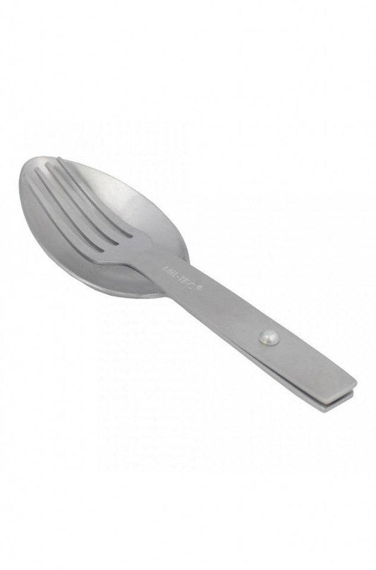 Set Tacâmuri Pliabile Mil-Tec Goffel – Inox, 2 Piese, 80 g