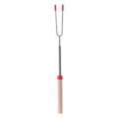 Set Tacâmuri Telescopice FORKY MARTES - Oțel Inoxidabil, Mâner Lemn - 1