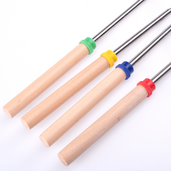 Set Tacâmuri Telescopice FORKY MARTES - Oțel Inoxidabil, Mâner Lemn - 3