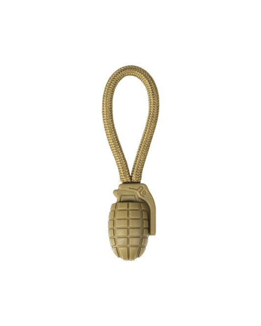 Set Tragătoare Fermoar Mil-Tec Pineapple – 5 Bucăți, Formă de Grenadă, Coyote