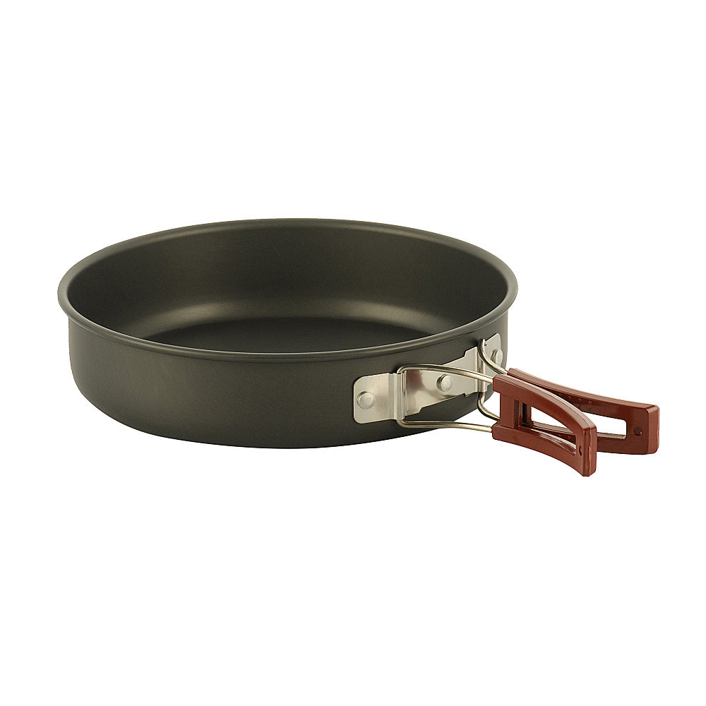 Set Veselă Camping M-Tac - Aluminiu Anodizat Gri pentru 4-5 Persoane