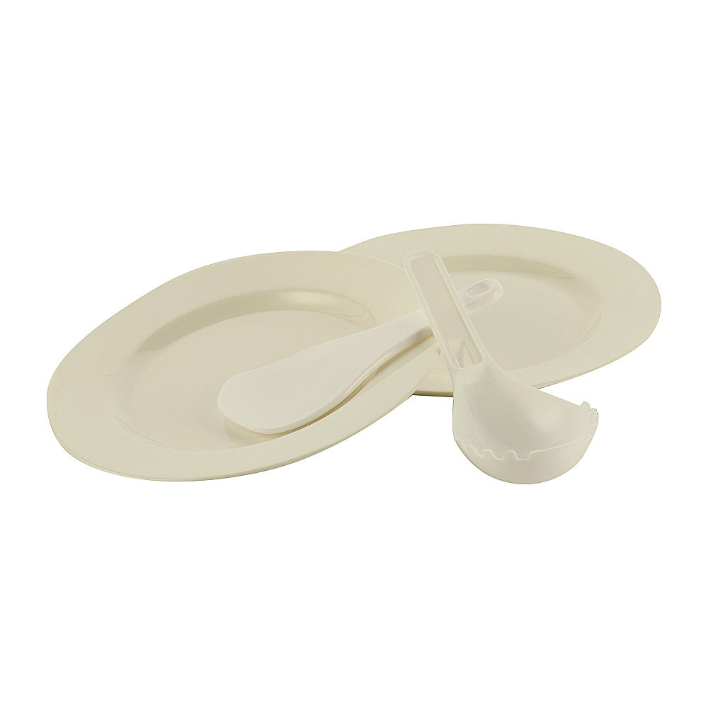 Set Veselă Camping M-Tac - Aluminiu Anodizat Gri pentru 4-5 Persoane