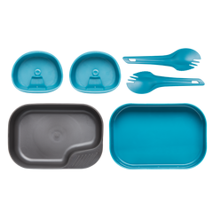 Set Veselă Camping Helikon-Tex Camp-A-Box Duo Verde/Albastru