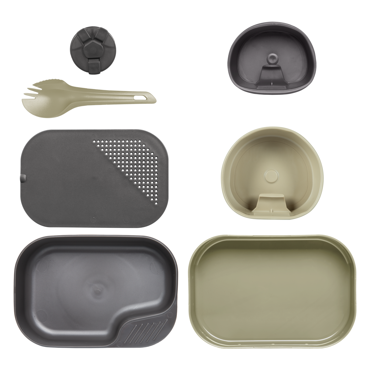 Set Veselă Camping Wildo® CAMP-A-BOX® Complete BPA Free