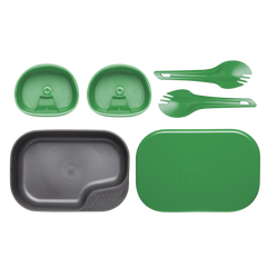 Set Veselă Camping Wildo Camp-A-Box DUO® Light Green BPA Free