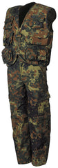 Set Vestă și Pantaloni BW Camo Copii MFH - Versiune Vară, Craci Detașabili