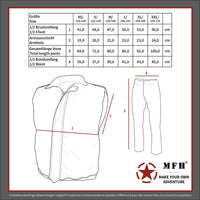 Set Vestă și Pantaloni BW Camo Copii MFH - Versiune Vară, Craci Detașabili