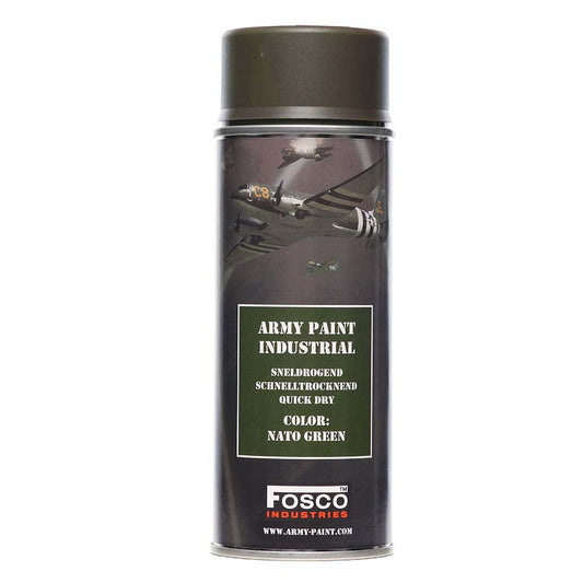 Set Vopsea Spray Militar Nato Green Fosco - Performanță Camuflaj Elite