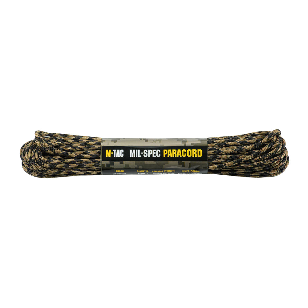 Sfoară Paracord 550 M-Tac - Negru / Coyote Mil-Spec