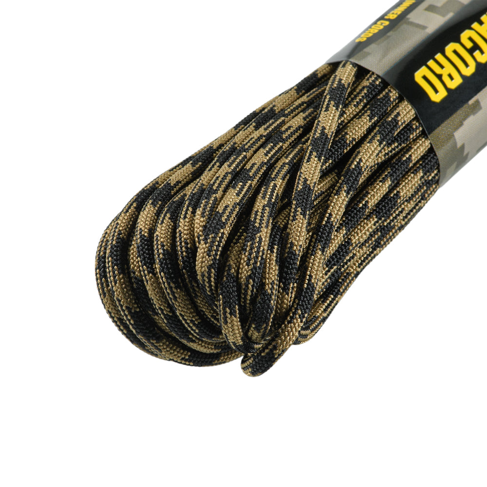 Sfoară Paracord 550 M-Tac - Negru / Coyote Mil-Spec