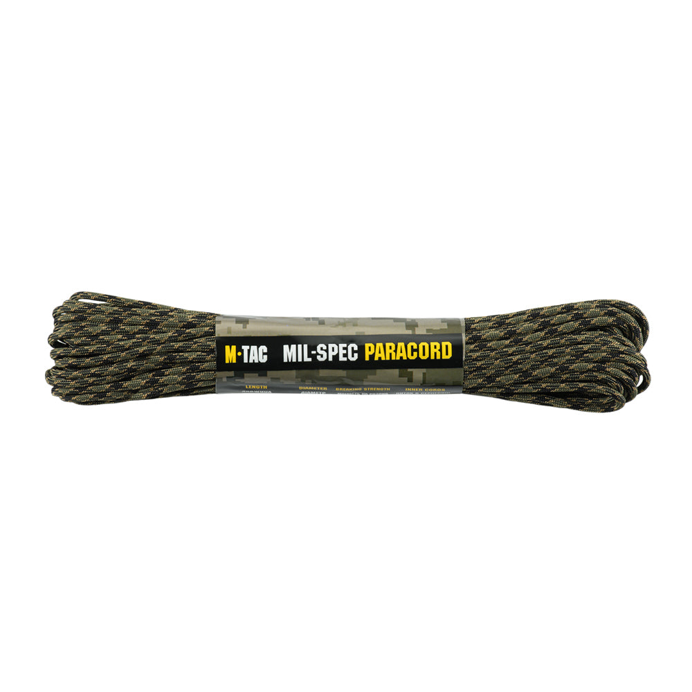 Sfoară Paracord 550 MIL-SPEC M-Tac - Tiger Stripe 15m