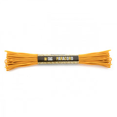 Sfoară Paracord Minicord 15m M-Tac - Goldenrod, 120kg Rezistență
