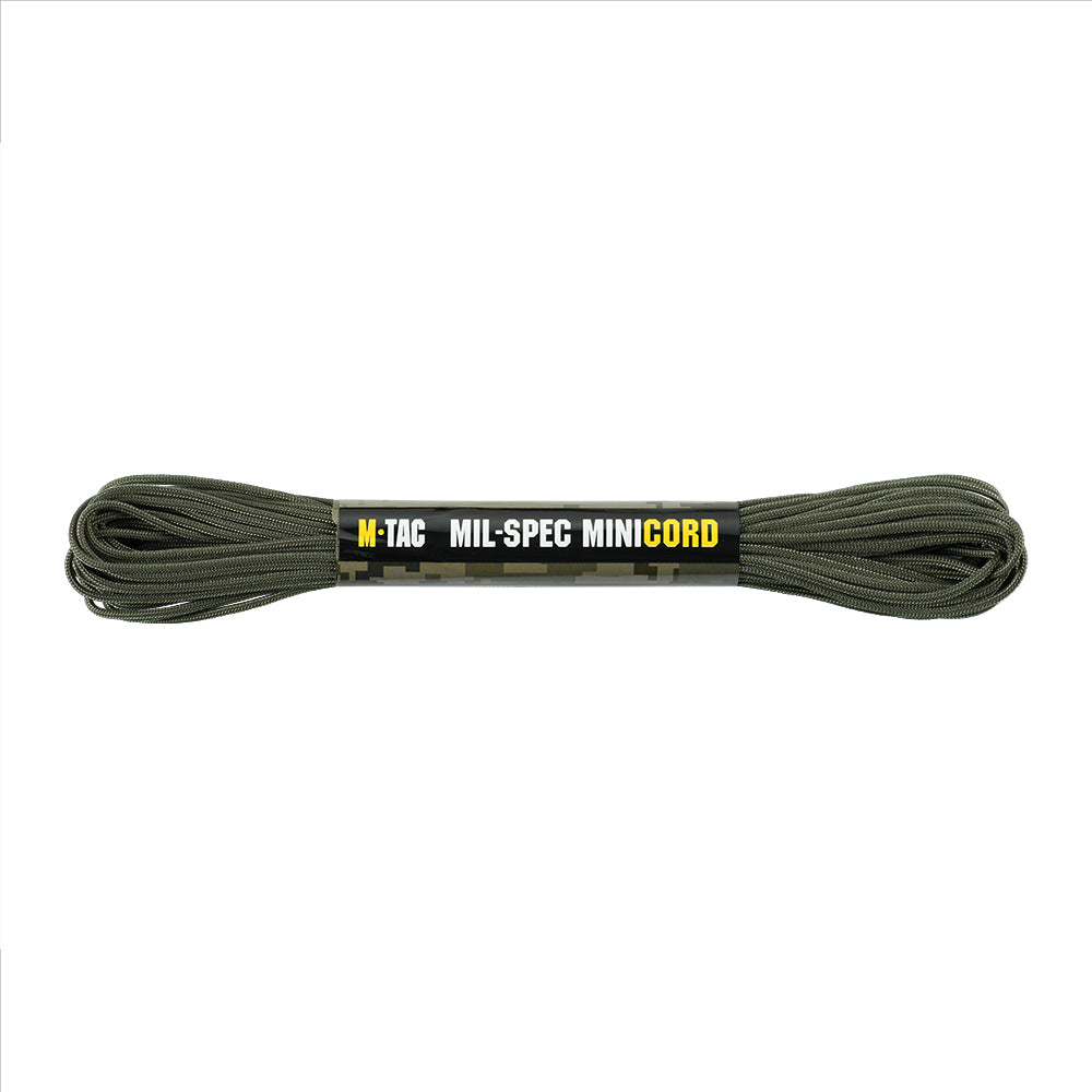 Sfoară Paracord Minicord M-Tac – Ranger Green, Rezistență 100kg