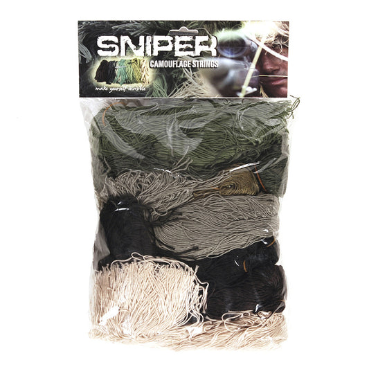 Sfoară Camuflaj Sniper Strings Woodland - Invizibilitate Tactică Superioră
