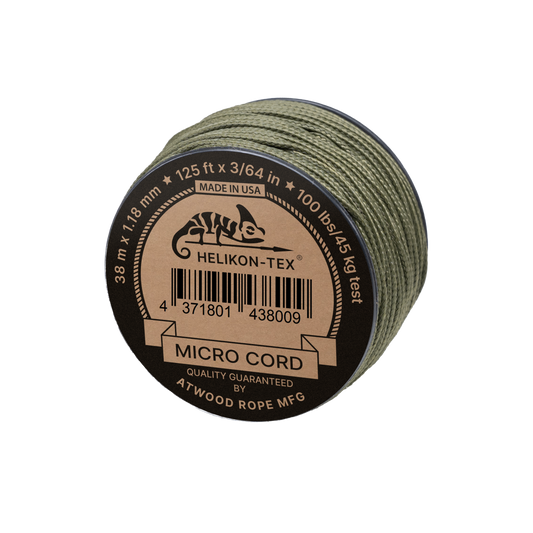 Sfoară Micro Cord Helikon-Tex 125ft Olive Drab